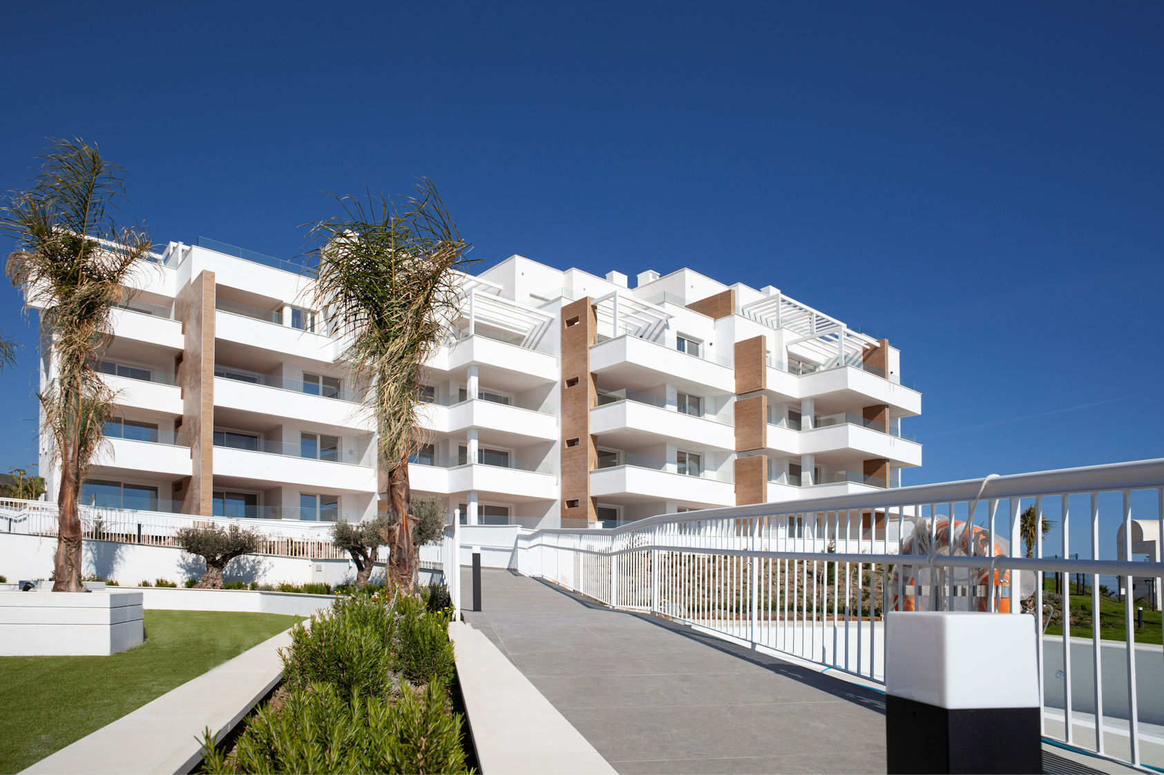 Luxury apartments under construction between Torrox Costa and Nerja


